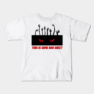 This Is Some Boo Sheet Kids T-Shirt